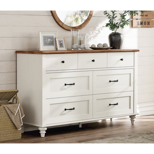 Kids Dresser With 7 Drawers, Bedroom Dresser For Kids Room, Entryway