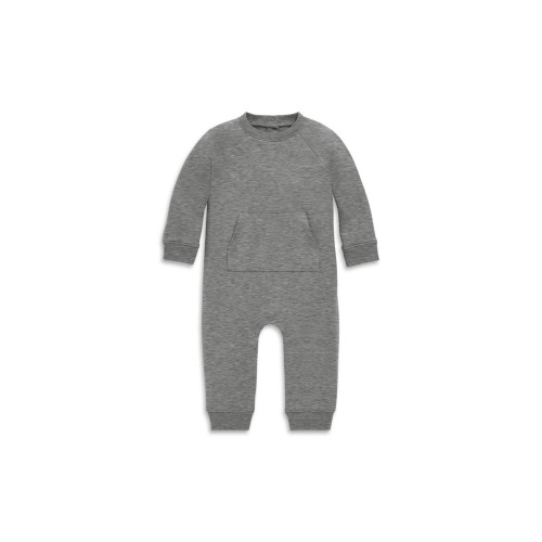 Baby Sweatshirt Romper, 0-3M