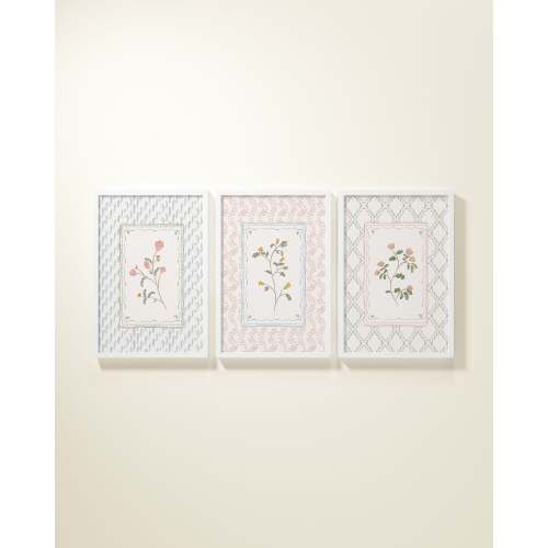 Fairy Garden Framed Wall Art Set