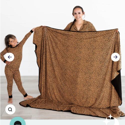 Classic Leopard Oversized Cloud Blanket® - Little Sleepies