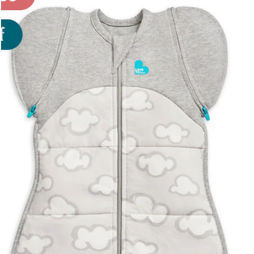 Swaddle Up™ Transition Suit 2.5 TOG Cotton Gray Daydream