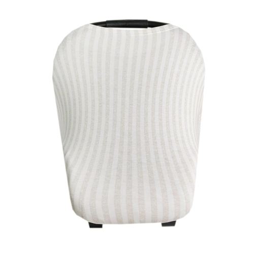 Copper Pearl Multi-Use Cover: Car Seat Covers, Nursing Cover, and Stroller Cover for Sun - Stretchy Fabric, All-Season Use, Stylish Designs, Easy Access for Moms - Coastal