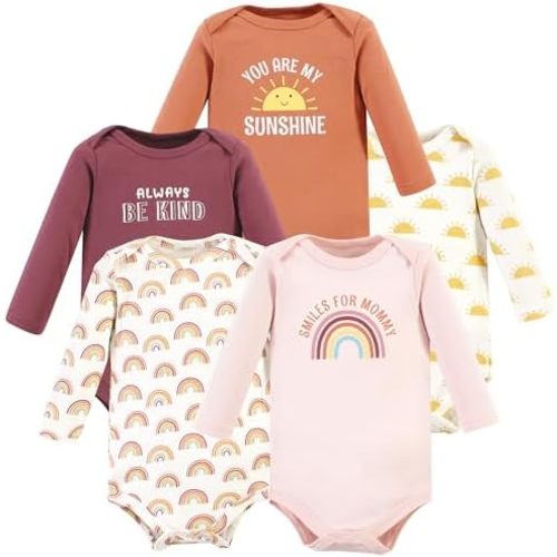 Hudson Baby Unisex Baby Cotton Bodysuits