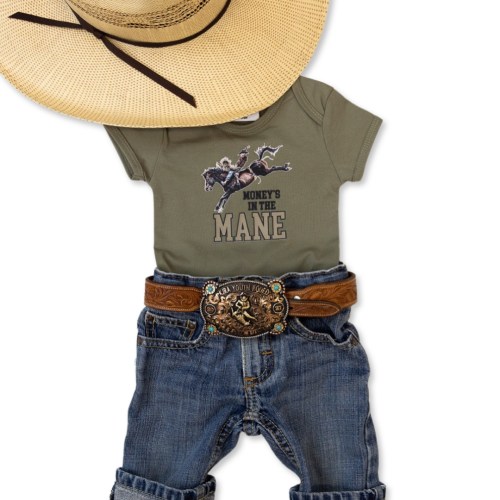 Money's in the MANE Onesie