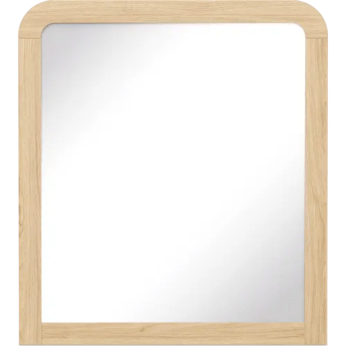 Drew & Jonathan Kids Hidden Hills Light Oak Wood Mirror | Rooms to Go