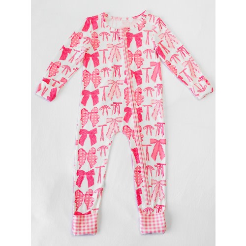 Cloud Layette - Pretty Pink Bows