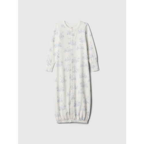 Baby Organic Cotton Convertible Bundler in toile, size: 3-6 M