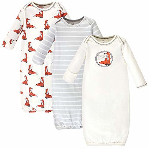 Touched by Nature Unisex Baby Organic Cotton Gowns