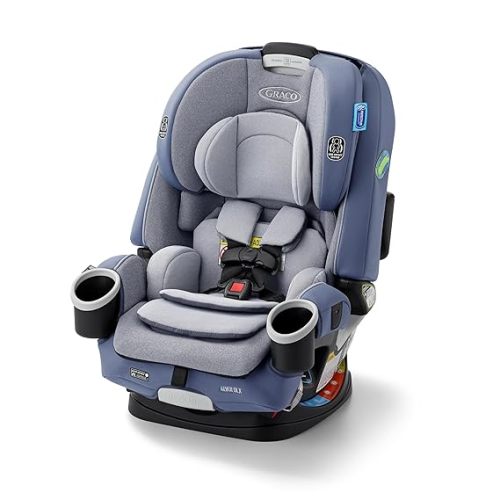 Graco 4Ever DLX 4-in-1 Car Seat, Maddox | Infant to Toddler Car Seat, with 10 Years of Use | Rear-Facing, Forward-Facing and Booster Modes | Safe, Comfortable and Convenient