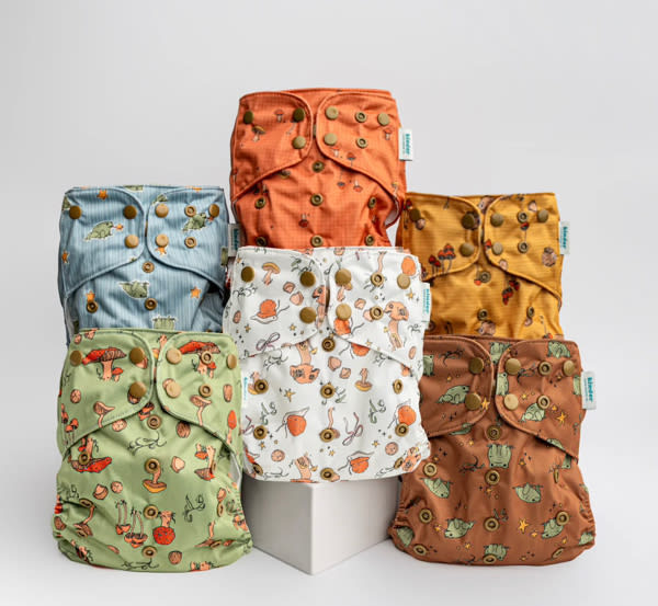 Cottage Core Value Bundle – Kinder Cloth Diaper Co.