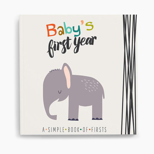 Lucy Darling Baby's First Year Memory Book - Little Animal Lover