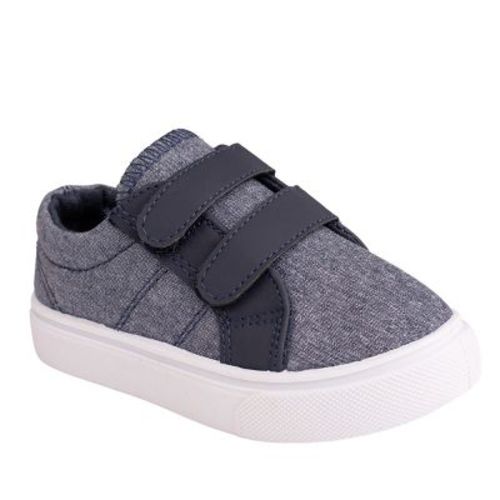 Natural Steps Toddler Slip On Adjustable Strap Sneaker - Blue - 7