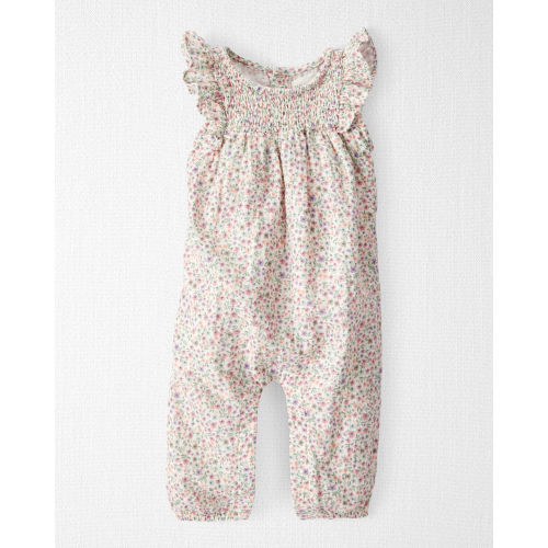Baby Organic Cotton Gauze Jumpsuit - Little Planet | Carter's