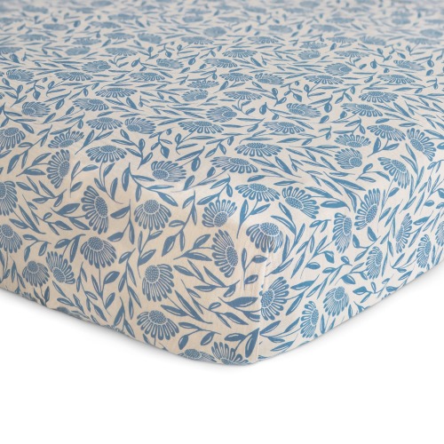 Mushie Extra Soft Muslin Crib Sheet – Babyletto