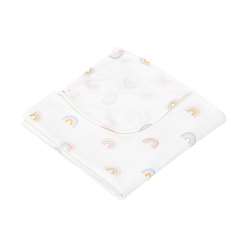 Cotton Jersey Blanket, Rainbow - Anko