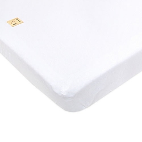 Burt's Bees Baby™ Organic Cotton Mini Fitted Crib Sheet in - Cloud