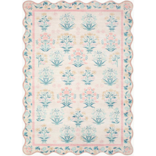 Winston Porter Anton Machine Washable Indoor Area Rug | Wayfair