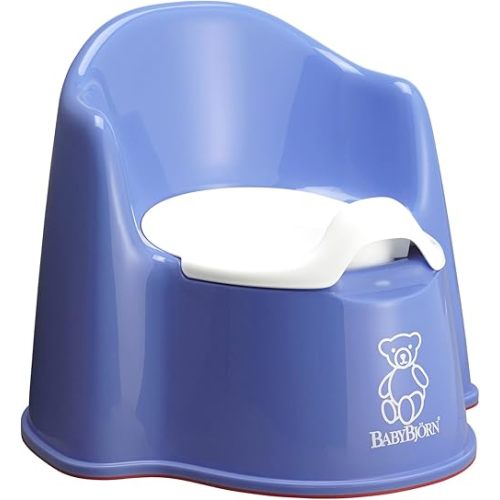 BABYBJORN Potty Chair, Blue