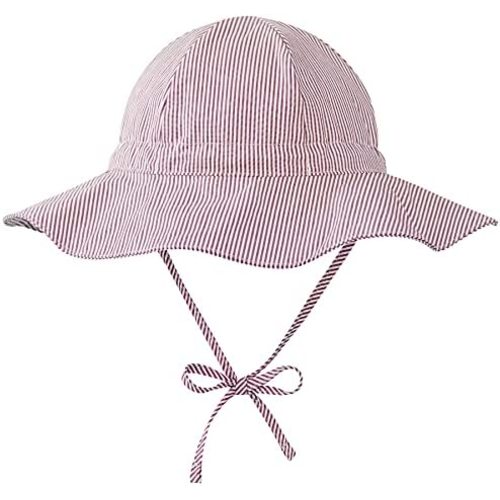 Zando Baby Sun Hat UPF 50+ Toddler Sun Protection Bucket Hats for Boys Girls Infant Wide Brim Beach Hat Baby Bucket Hat 0-4T