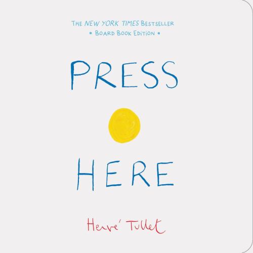 Hervé Tullet: Press Here: Board Book Edition (Board Book)