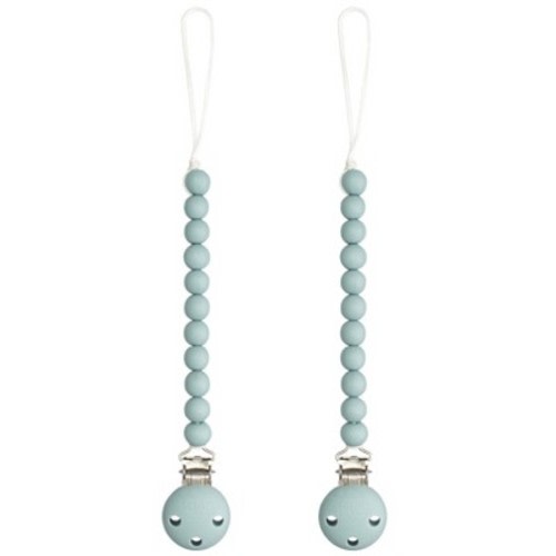 Pacifier Clip for Boys and Girls by Comfy Cubs, Color: Earth green