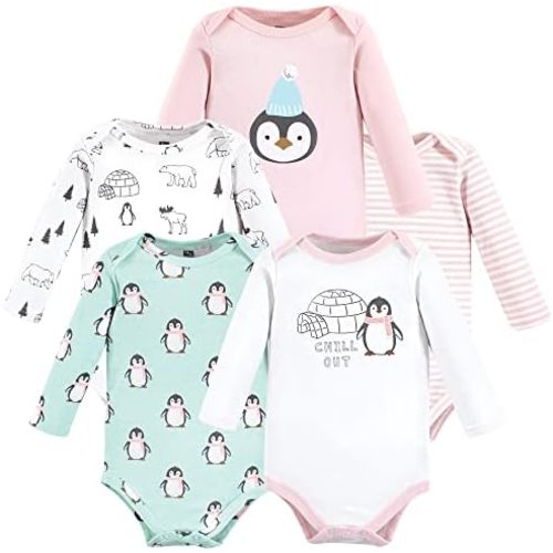 Hudson Baby Unisex Baby Cotton Bodysuits