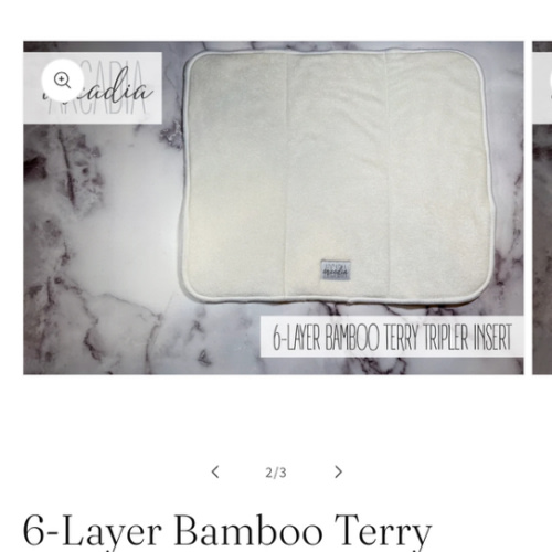 Absorbent Trifold Insert | 18 Layer Nighttime Cloth Diaper Insert – Arcadia's Nursery