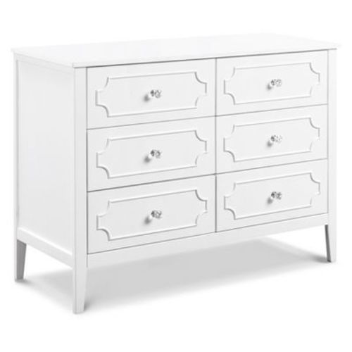 daVinci Chloe Regency 6-Drawer Dresser - White