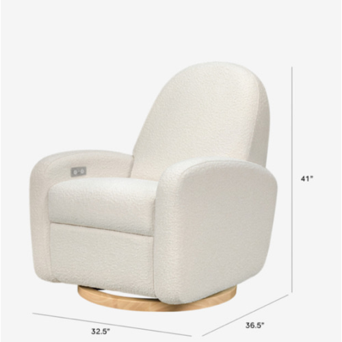Nami Recliner & Swivel Glider w/ USB | Babyletto