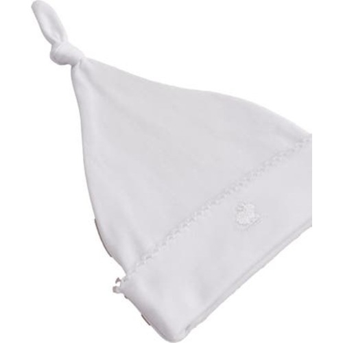 Premium Peruvian Pima Cotton Logo Knot Beanie for Infant, Newborn