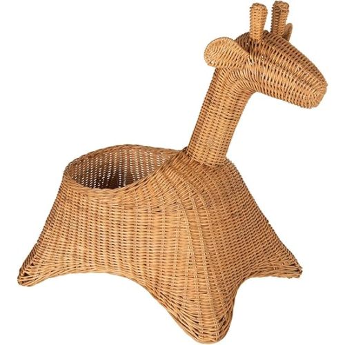 KOUBOO Wicker Giraffe, Naural Color Storage Basket, Brown