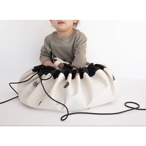Large Drawstring Hand-Painted Play Bag