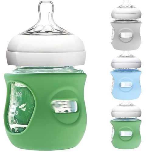 3 Pack Silicone Sleeve for Philips Avent Glass Bottle | 4 Ounce