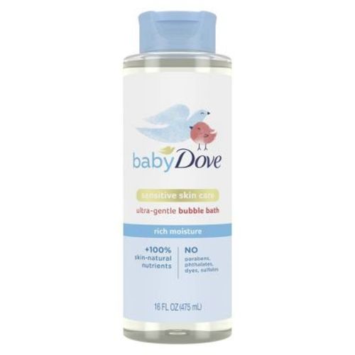 Baby Dove Rich Moisture Bubble Bath - 16oz