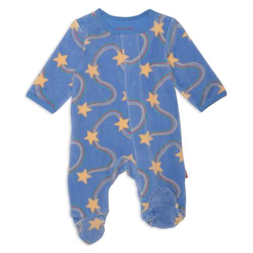 Starry Nights Velour Footie