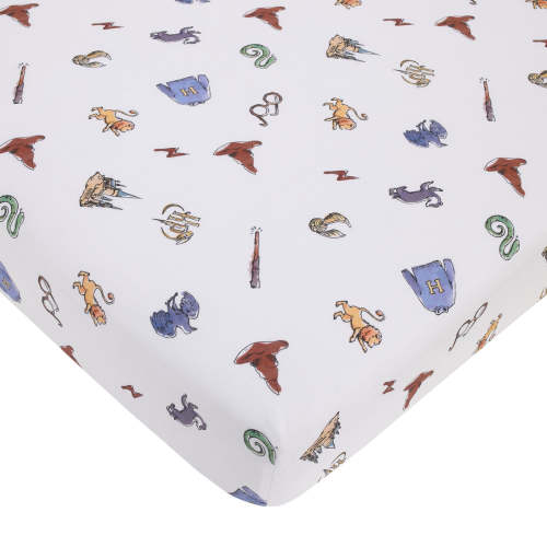 Harry Potter Welcome Little Wizard Crib Sheet — buybuy BABY