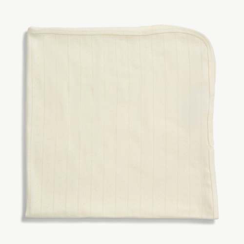 love lines tofu organic cotton pointelle baby blanket