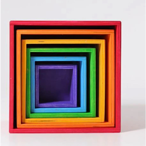 Grimm's Large Set of Boxes -- Rainbow - The Happy Lark