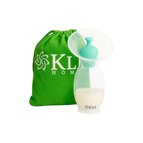 Manual Breast Milk Extractor - Manual Breast Pump - Breast Milk Collector - Breast Milk Extractor Pump - Breastfeeding Pump - Breast Milk Container with Lid and Stopper, BPA and PVC Free