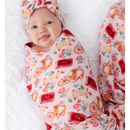 Sleeping Beauty Swaddle Blanket