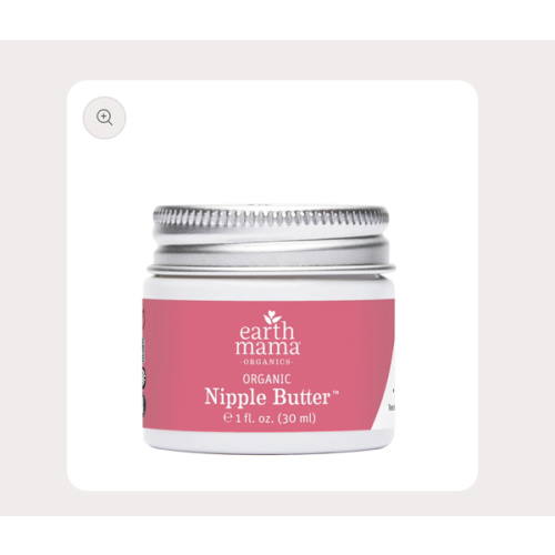 Organic Nipple Butter Breastfeeding Cream | Earth Mama