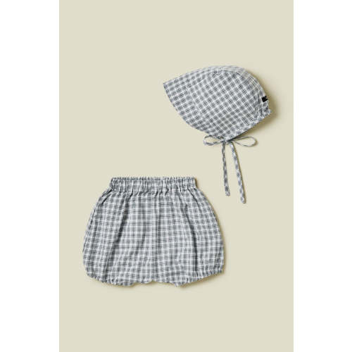Cotton Bonnet & Bloomers Set – Konny Baby