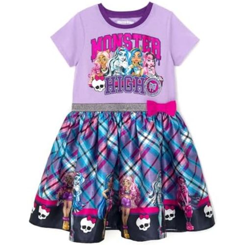 Monster High Little Girls Dress Kid to Big Kid Sizes (4-14-16)