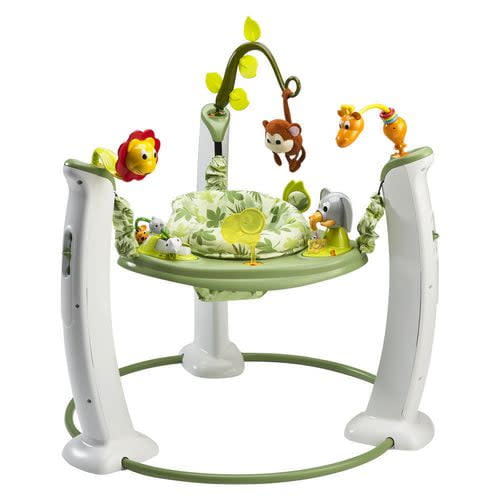 ExerSaucer Safari Friends Jumping Activity Center