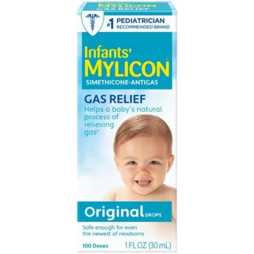 Mylicon Gas Relief Drops for Infants and Babies, Original Formula, 1 Fluid Ounce