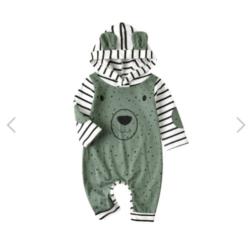 BABY BEAR Polka Dot Jumpsuit - Hazel & Bo