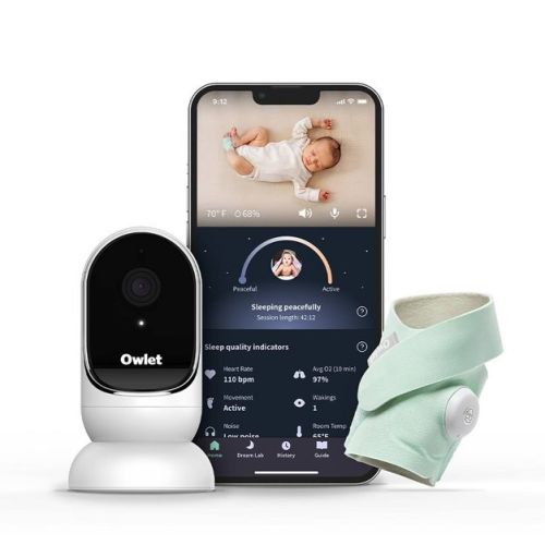 Owlet Dream Duo Dream Sock Baby Monitor and HD Camera