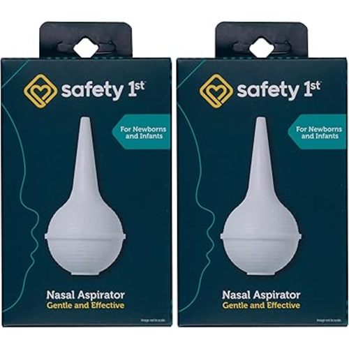 Safety 1st Nasal Aspirator, White, One Size (Pack of 2)