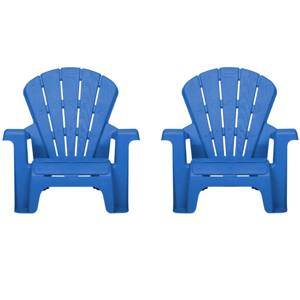 Little Tikes Garden Chair Blue 2 Pack - Kids Chairs for Indoor & Outdoor Use – Official Little Tikes Website