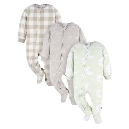 Gerber Microfleece Blanket Sleeper Pajamas - Polyester